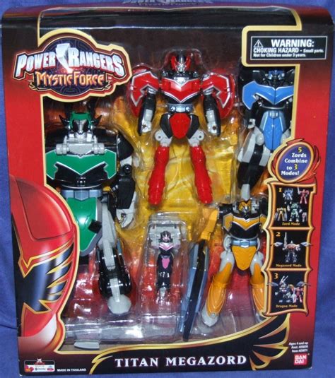 Toys & Hobbies Power Rangers Mystic Force Mini 7" Titan Megazord New Disney Store exclusive 06 ...