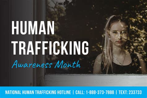 January is Human Trafficking Awareness Month - Paul Jacobs