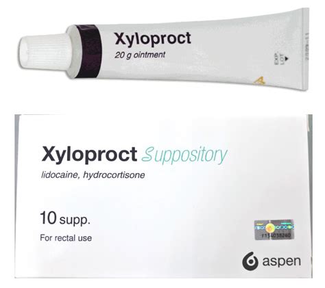 XYLOPROCT SUPPOSITORIES 10S - RangeChem Pharmaceuticals Limited | Shop