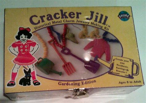 Limited Edition ©1996 Cracker Jill Gardening Jewelry Making Kit | Jewelry making kit, Jewelry ...