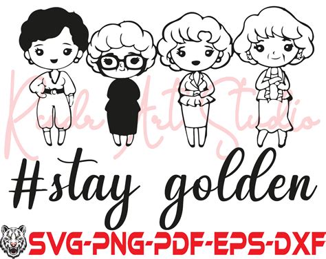 Golden Girls Svg Golden Girls Images Golden Girls Decal - Etsy