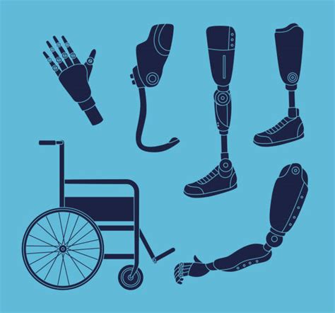 Prosthetic Leg Silhouette Illustrations, Royalty-Free Vector Graphics & Clip Art - iStock