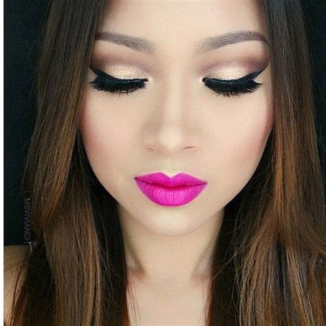 Awesome 44 Beautiful Pink Lipstick Makeup Ideas For Spring And Summer. More at https ...
