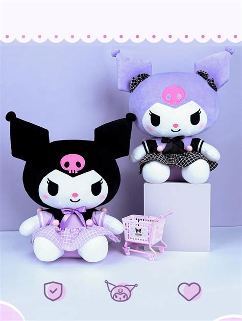 38cm Purple Kuromi Sanrio Stuffed Toys Plush | Kuromi Plush Shop ...