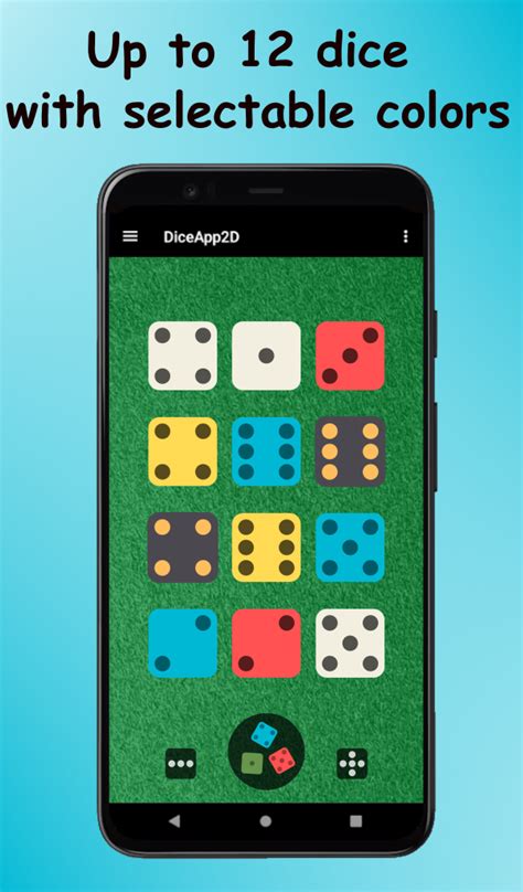 Dice App 2D: Custom Dice Roller with names, text and emoji - App on ...