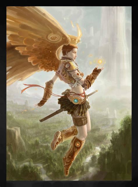 golden wings by GreenViggen on DeviantArt