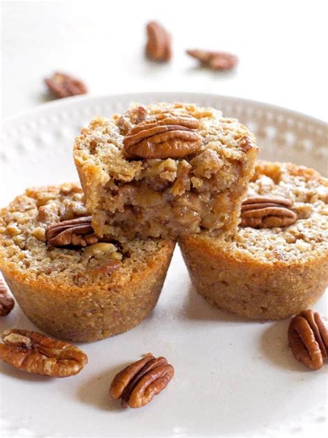 Pecan Pie Muffins Recipe (+VIDEO) - The Girl Who Ate Everything