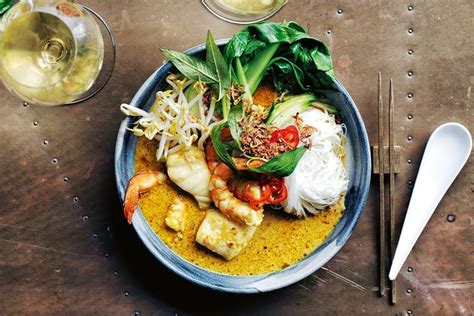 Spicy seafood laksa recipe - Recipes - delicious.com.au