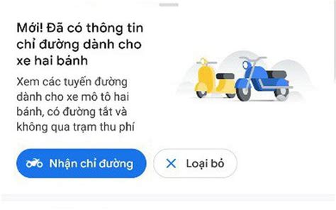 Hướng dẫn Chỉ đường xe máy trên Google Map cực kỳ hiệu quả