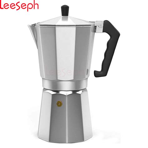 Aluminum Stovetop Espresso Maker - Italian Moka Pot - Cafetera - Cuban ...