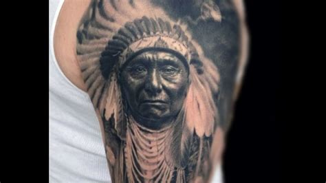 Native American Tattoos - Indian Design Ideas - YouTube