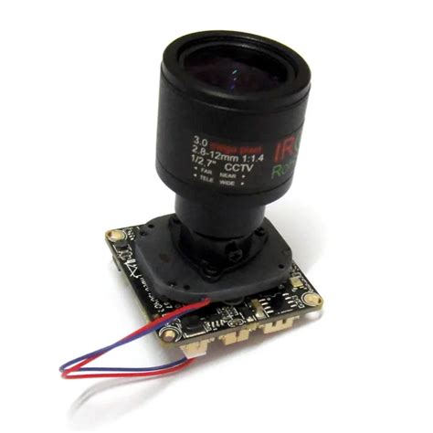 HD 2MP Sony IMX307 Black light illumination Starlight CCTV IP Camera Module IPC PCB board, 2.8 ...