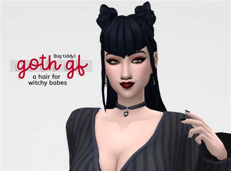 🖤 goth gf hair for witchy babes 🖤 download: sfs... - grhyme