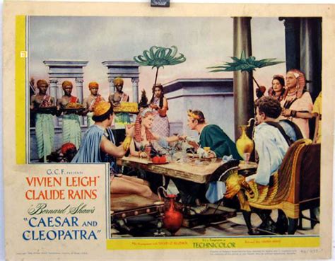 "CESARE E CLEOPATRA" MOVIE POSTER - "CAESAR AND CLEOPATRA" MOVIE POSTER