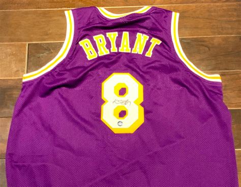 Charitybuzz: Kobe Bryant Autographed Jersey - Lot 2138706