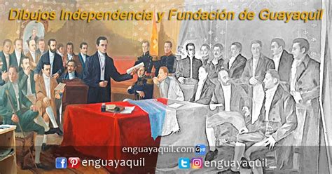 Dibujos de la Independencia de Guayaquil