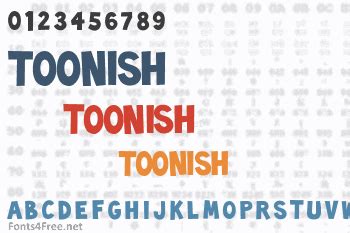 Toonish Font Download - Fonts4Free