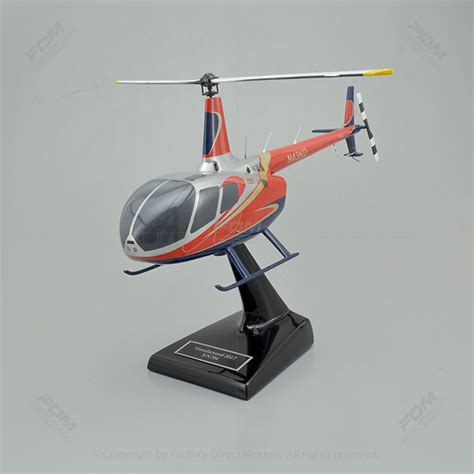 Robinson R66 Model Helicopter | Factory Direct Models