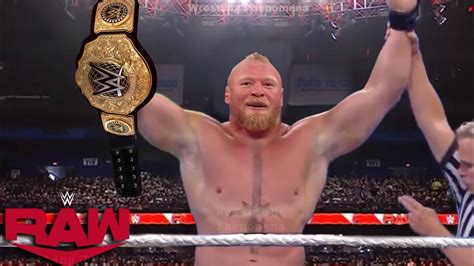 Wwe World Heavyweight Championship Belt 2023 Brock Lesnar