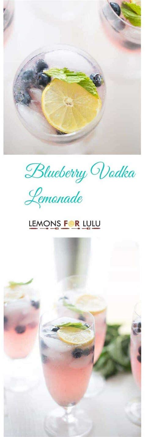 Blueberry Vodka Lemonade - LemonsforLulu.com