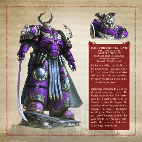 ArtStation - Lucius - Warhammer The Horus Heresy Fan Art