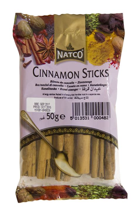 Cinnamon Sticks 50g – Natco Foods Shop