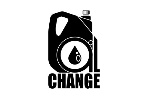 Car Oil Change Logo with Canister Graphic by RNko · Creative Fabrica