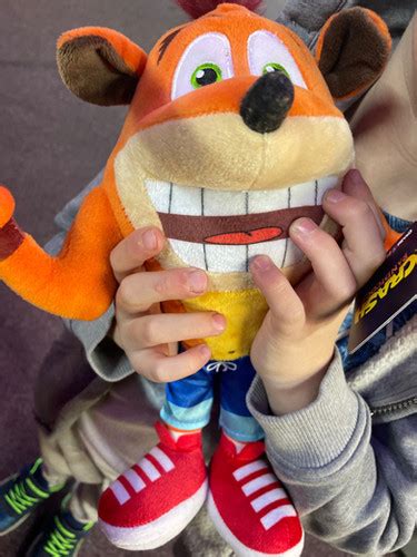 Crash bandicoot plush teddy | Fantastic Gifts