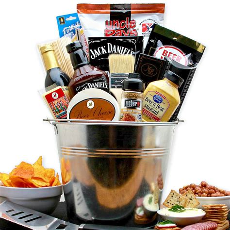 BBQ Lovers Grilling Gift Basket and Bar-B-Q Grilling Tools