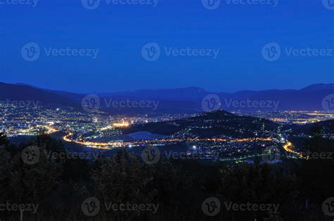 Sarajevo night view 11575990 Stock Photo at Vecteezy