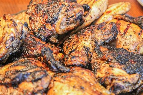 Grilled Jerk Chicken | Spicy Jamaican Recipe | Hilda's Kitchen Blog