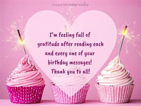 I am feeling full of gratitude - Happy Birthday Wisher | Thanks for ...