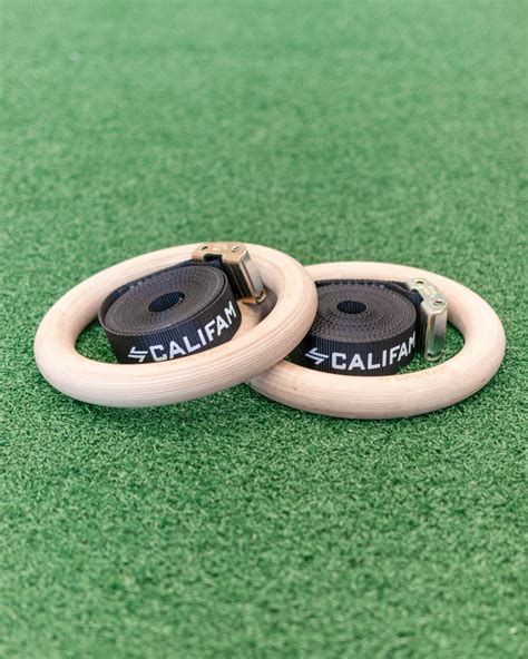 Gymnastic Rings with Optimal Grip | Calisthenics Family