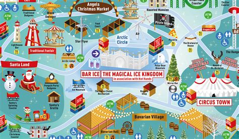 Hyde Park Winter Wonderland Map :: Behance