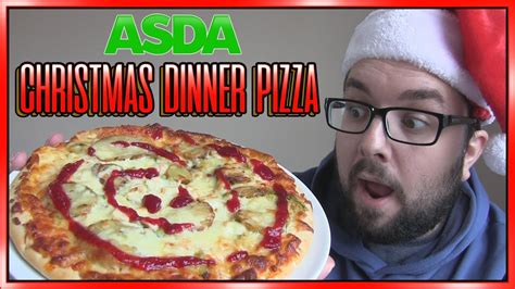 ASDA Christmas Dinner Pizza Review - YouTube