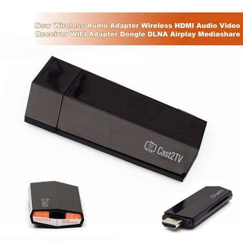 Купить cast2tv v2 miracast tv адаптер поддерживают airplay dlna miracast mirrorop для ios ...