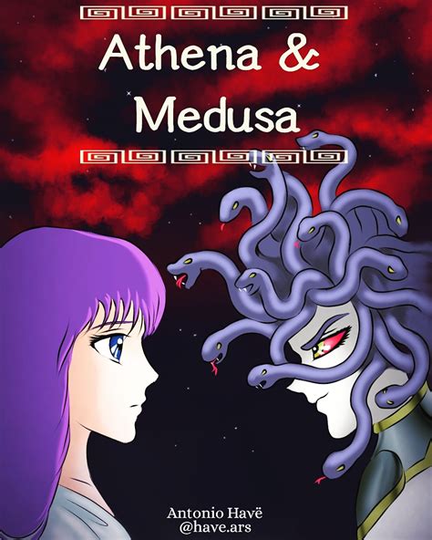 Athena and Medusa by AntonioHave on DeviantArt