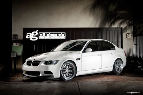 White BMW 3-Series Gets Modernized with Aftermarket Parts — CARiD.com Gallery