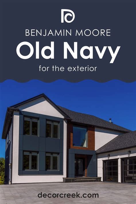 Old Navy 2063-10 for the Exterior use by Benjamin Moore Deeper Shade Of Blue, Shades Of Blue ...