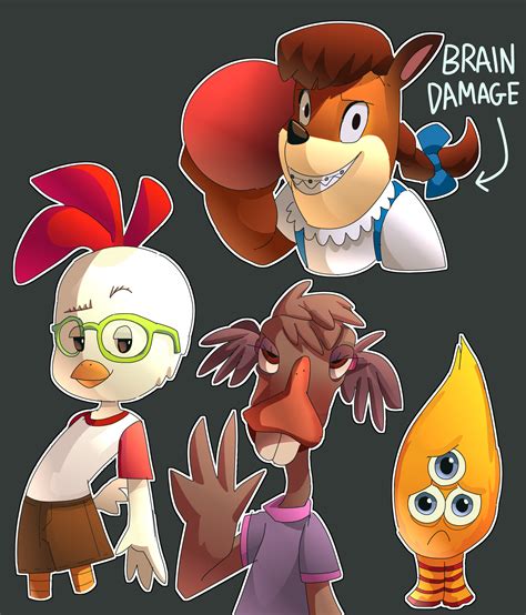 ArtStation - Chicken Little Characters