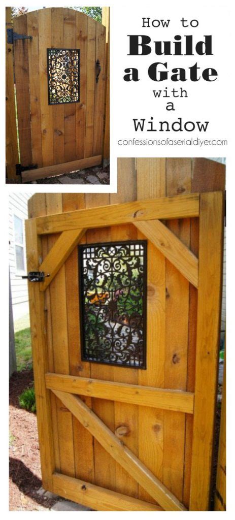 21 DIY Fence Gate Ideas-Learn How To Build A Fence Gate For Your Yard ...