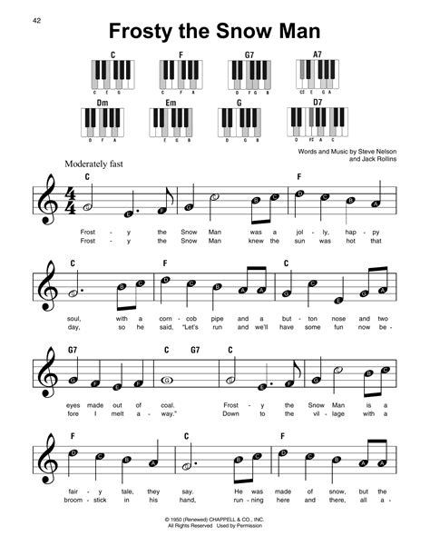 Frosty The Snow Man | Sheet Music Direct