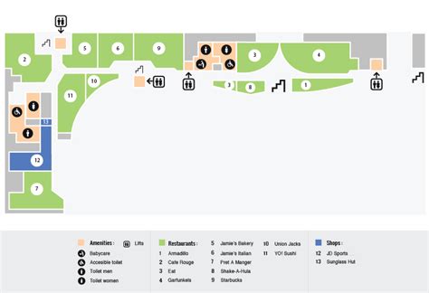 Gatwick Airport Terminal Maps