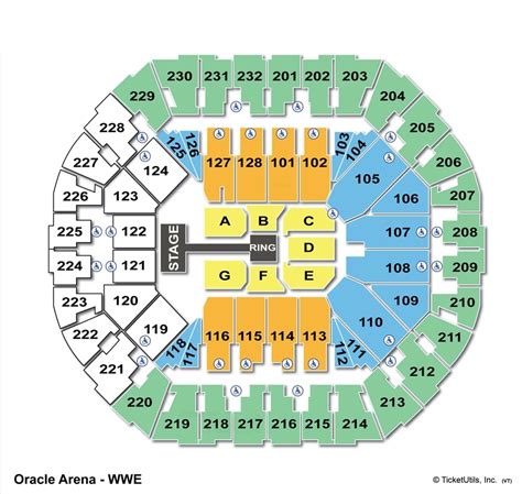 Oakland Arena Seating Chart View | Cabinets Matttroy