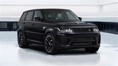 2022 Range Rover Sport SVR Ultimate Edition price and specs - Drive