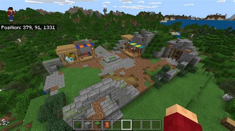 I bulit the camp from Minecraft Dungeons in Minecraft. What do you guys think? : r/Minecraft