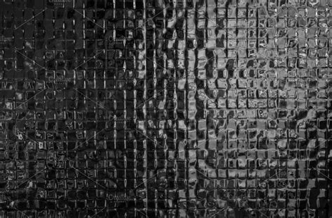 Black mosaic tiles pattern texture b | High-Quality Architecture Stock Photos ~ Creative Market