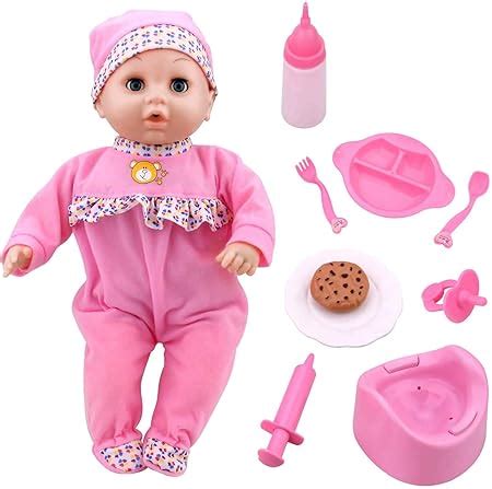 Buy Talking Baby Doll , Toy Choi's 16 Inch Pink Crying Baby Doll for ...