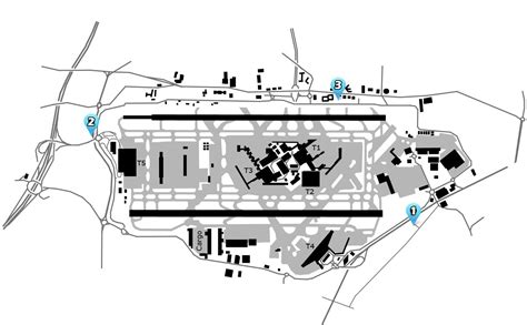 London Heathrow (LHR) Airport diagram A380 Aircraft, Airbus A380, British Airline, British ...