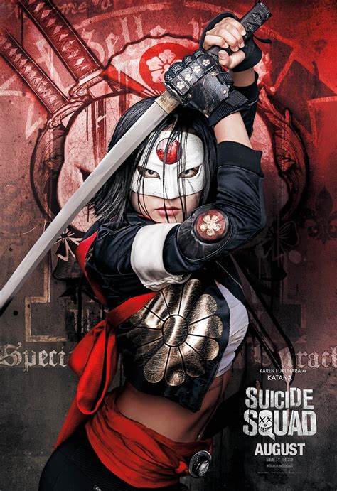 Poster : Suicide Squad (Karen Fukuhara alias Katana)